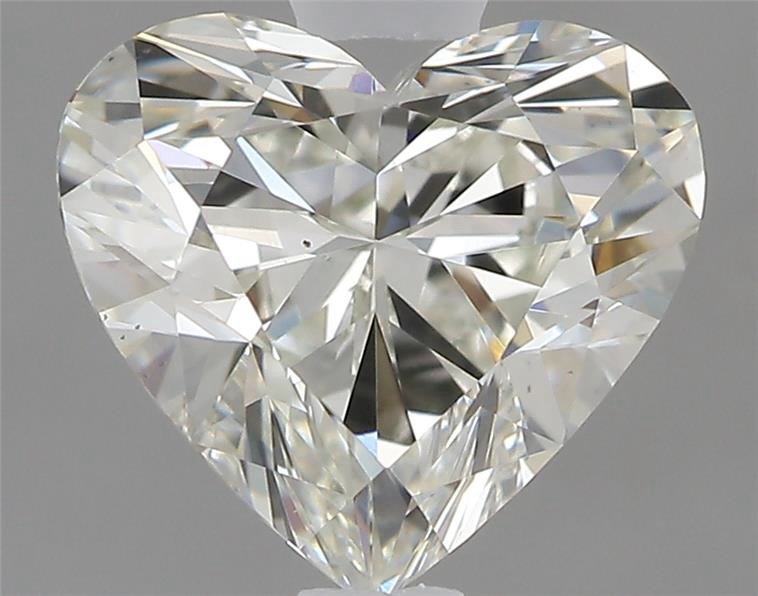 0.83ct K VS2 Rare Carat Ideal Cut Heart Diamond