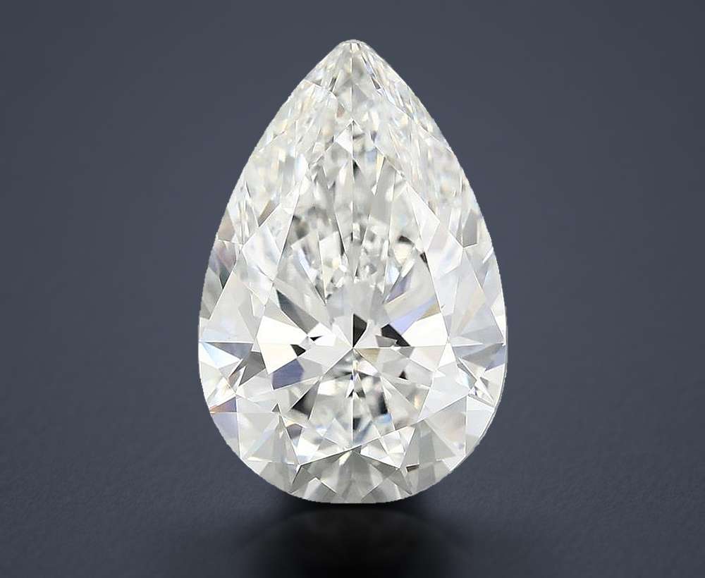 5.67 Carat Pear Lab Diamond