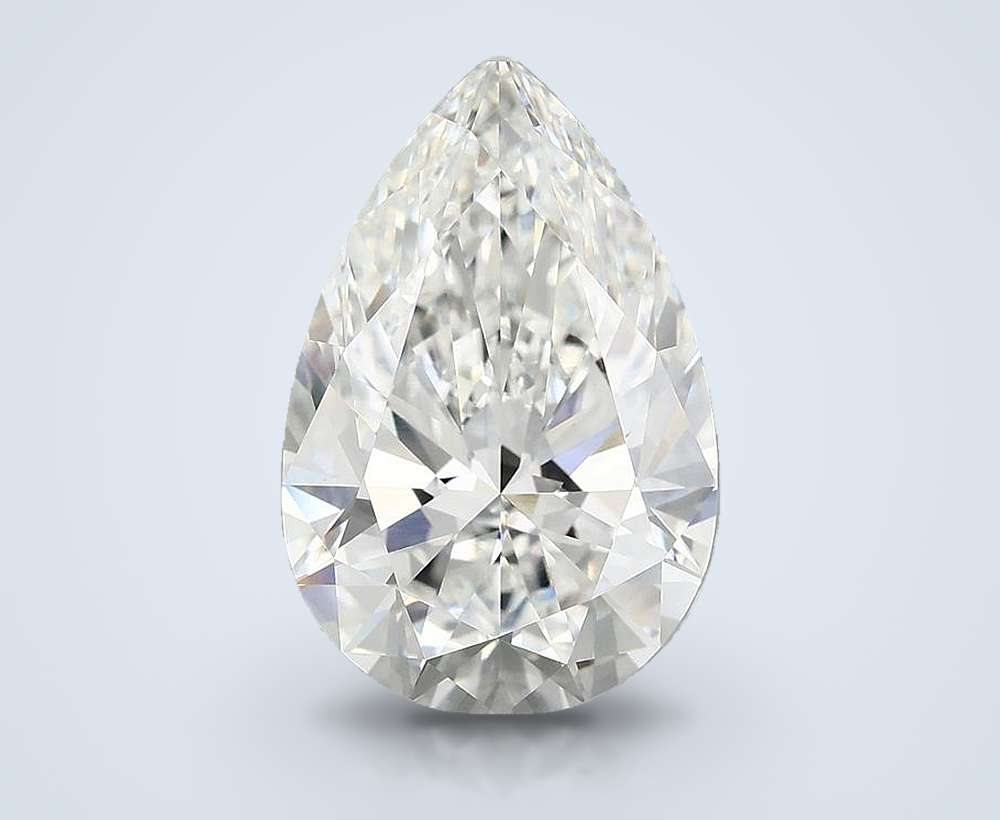 5.67 Carat Pear Lab Diamond