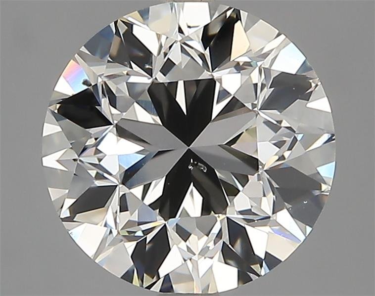 2.70ct J SI1 Excellent Cut Round Diamond