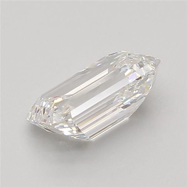 3.05ct E VS2 Rare Carat Ideal Cut Emerald Lab Grown Diamond