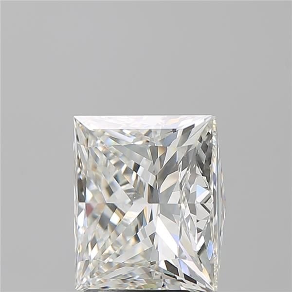 3.57ct I SI1 Rare Carat Ideal Cut Princess Diamond