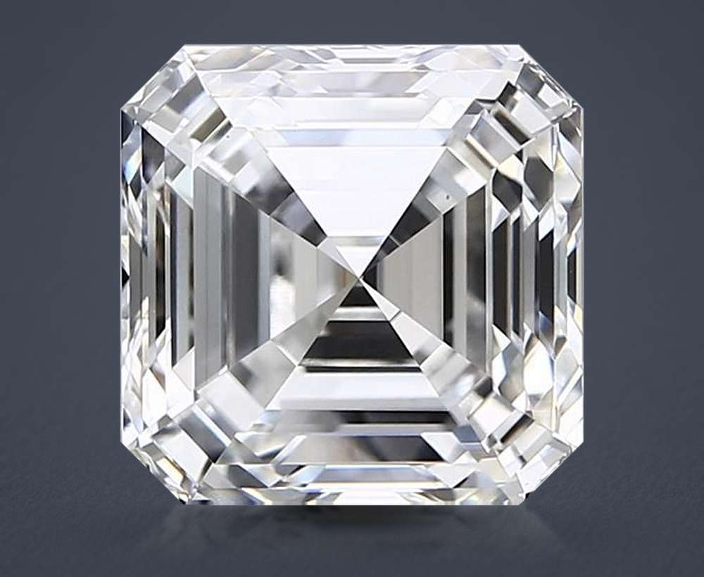 5.78 Carat Asscher Lab Diamond
