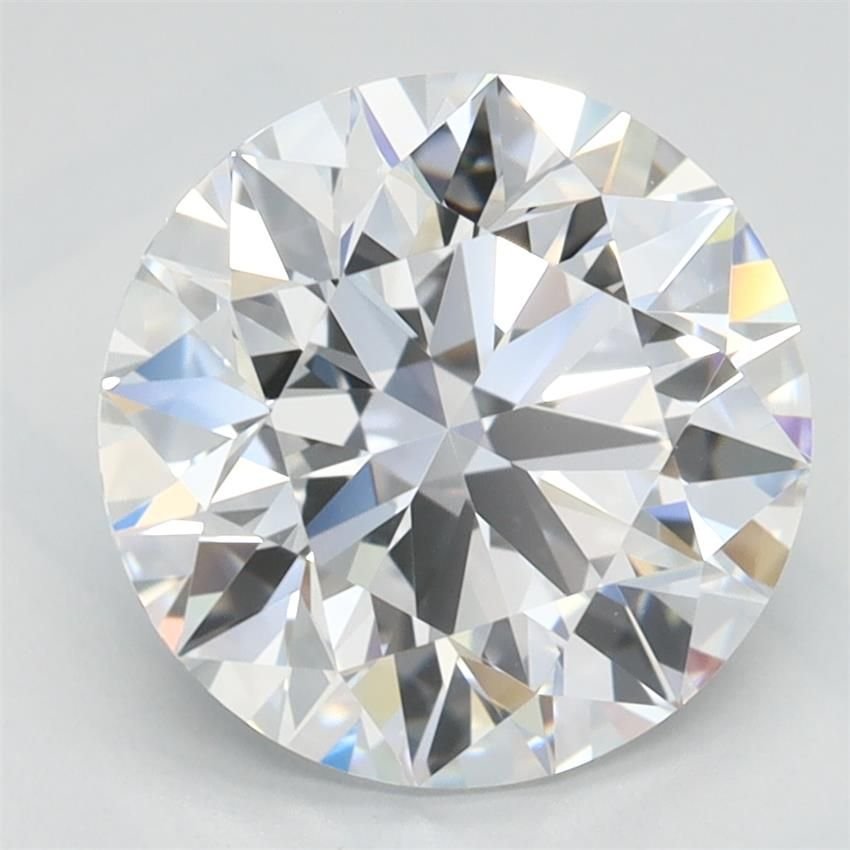2.75ct D IF Rare Carat Ideal Cut Round Lab Grown Diamond