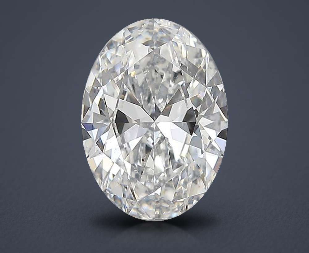 1.70 Carat Oval Natural Diamond