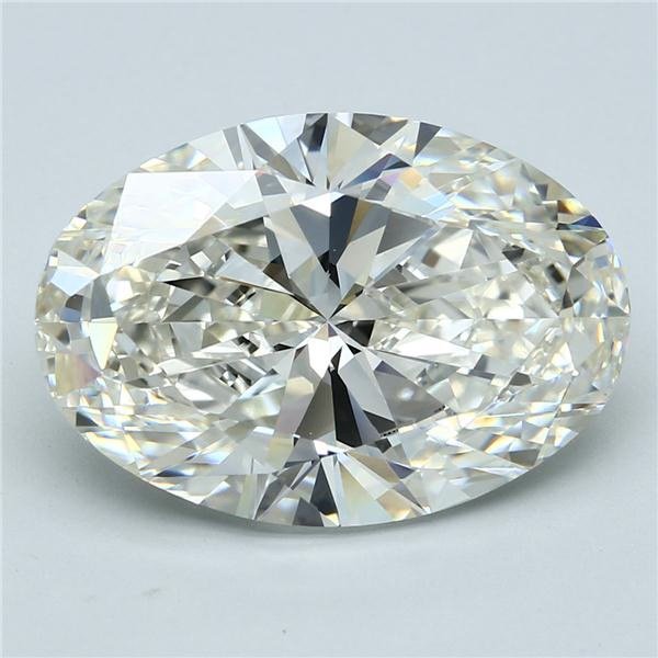 10.45ct I VVS2 Rare Carat Ideal Cut Oval Lab Grown Diamond