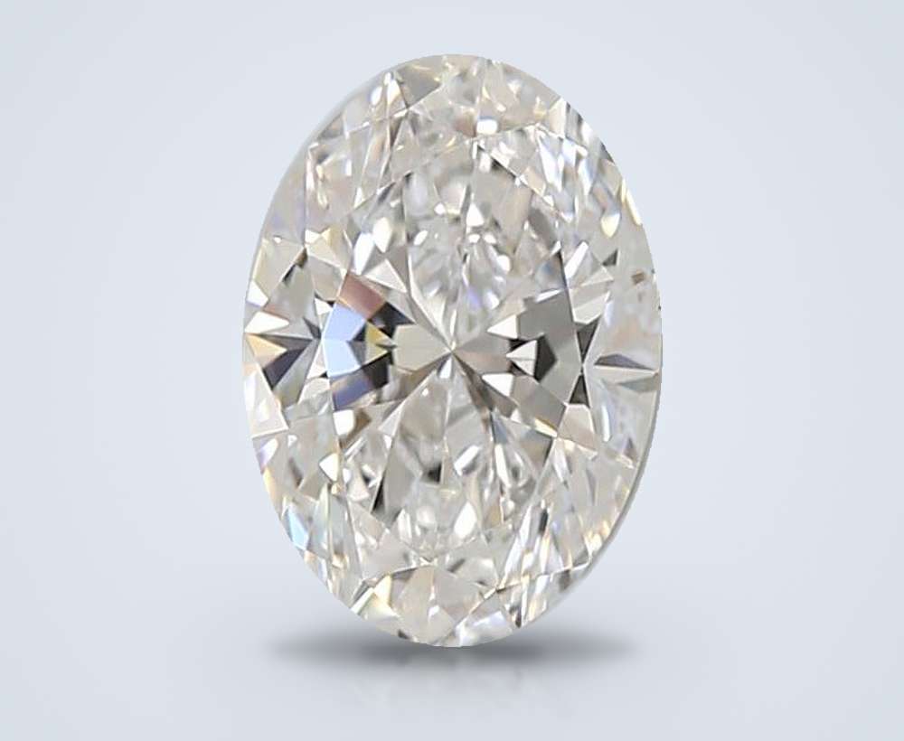 1.00 Carat Oval Lab Diamond
