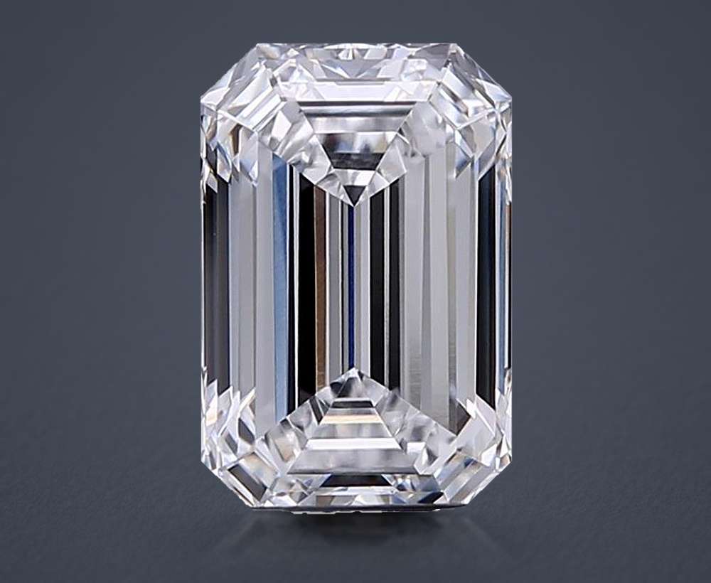 1.54 Carat Emerald Lab Diamond