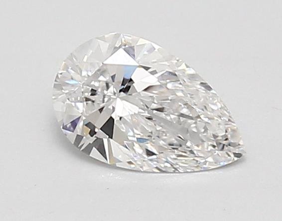 0.78ct D VVS2 Rare Carat Ideal Cut Pear Lab Grown Diamond