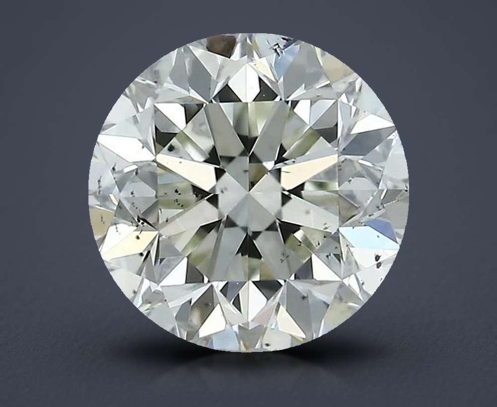 0.70 Carat Round Natural Diamond
