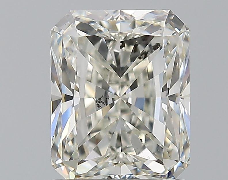 1.70ct I SI2 Rare Carat Ideal Cut Radiant Diamond