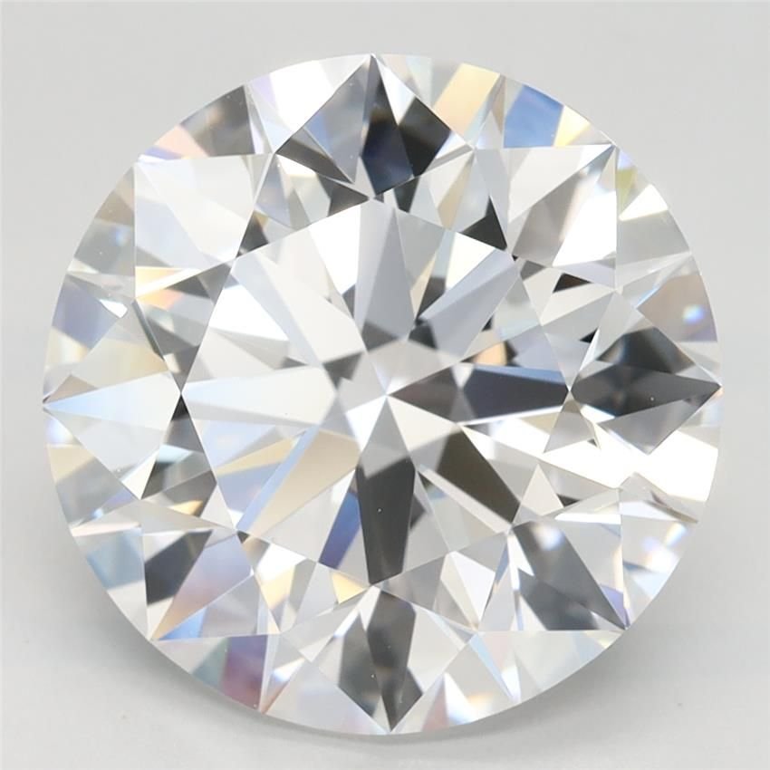5.37ct D VVS1 Rare Carat Ideal Cut Round Lab Grown Diamond