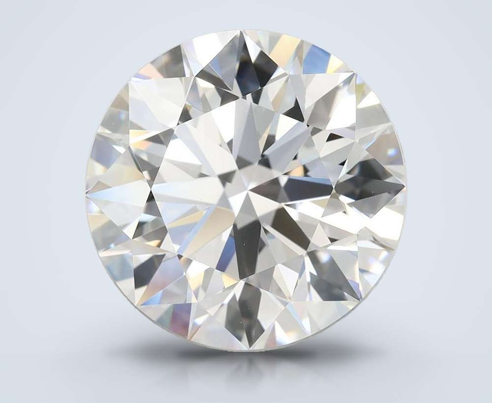 5.37 Carat Round Lab Diamond