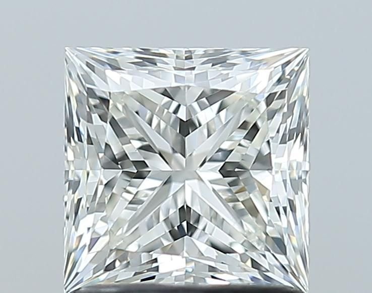 1.26ct J VS2 Rare Carat Ideal Cut Princess Diamond