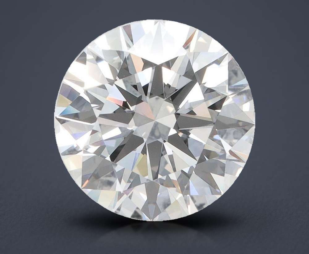 4.26 Carat Round Lab Diamond