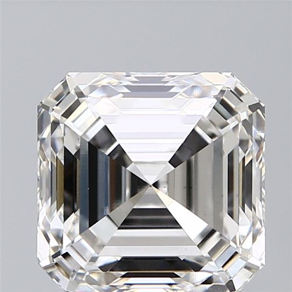 5.12ct G VS1 Rare Carat Ideal Cut Asscher Lab Grown Diamond