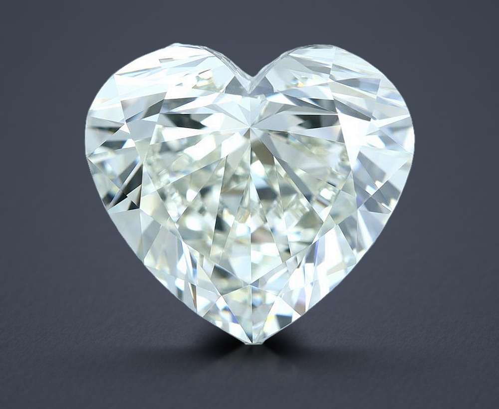 5.51 Carat Heart Natural Diamond