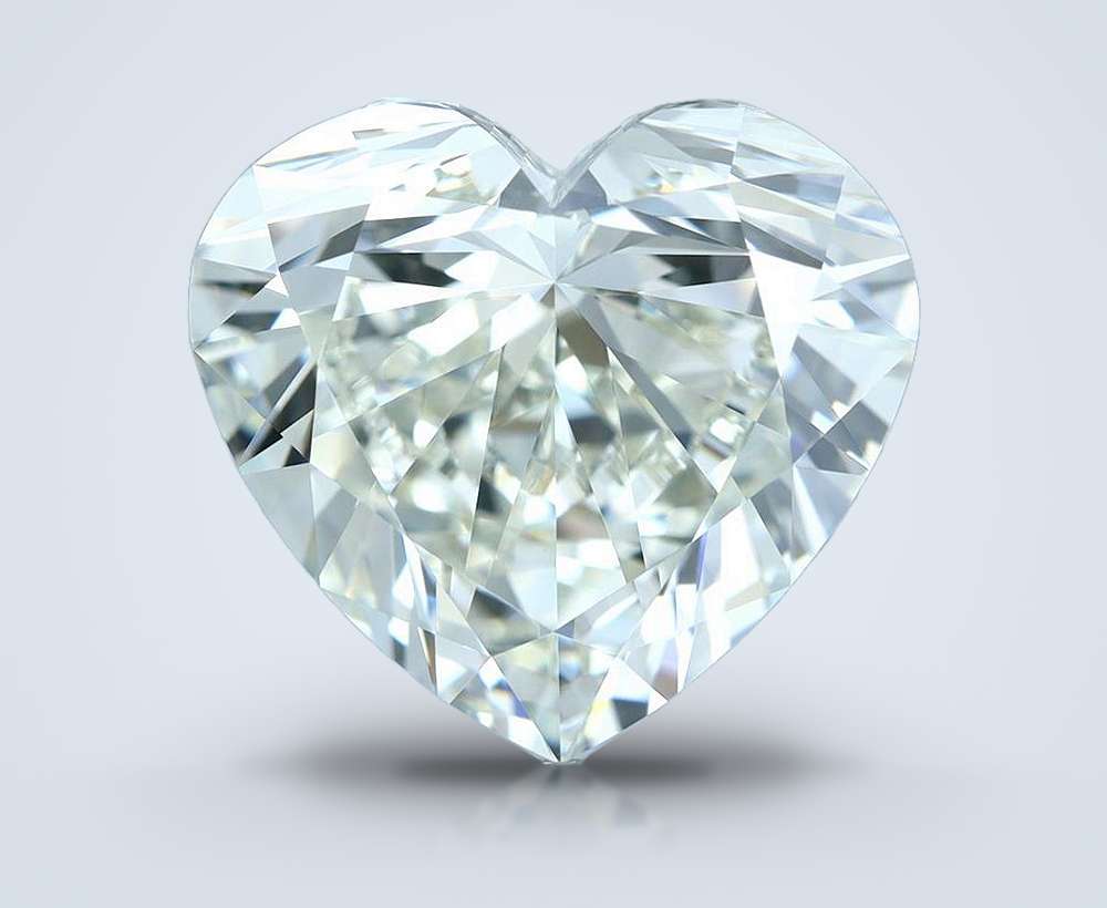 5.51 Carat Heart Natural Diamond