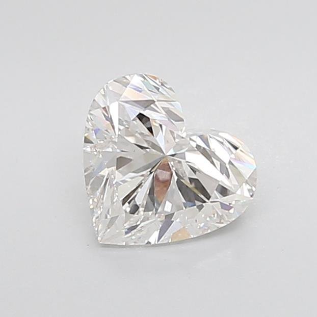 1.74ct F VS1 Very Good Cut Heart Lab Grown Diamond