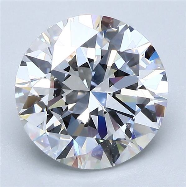 2.70ct E VS1 Excellent Cut Round Diamond