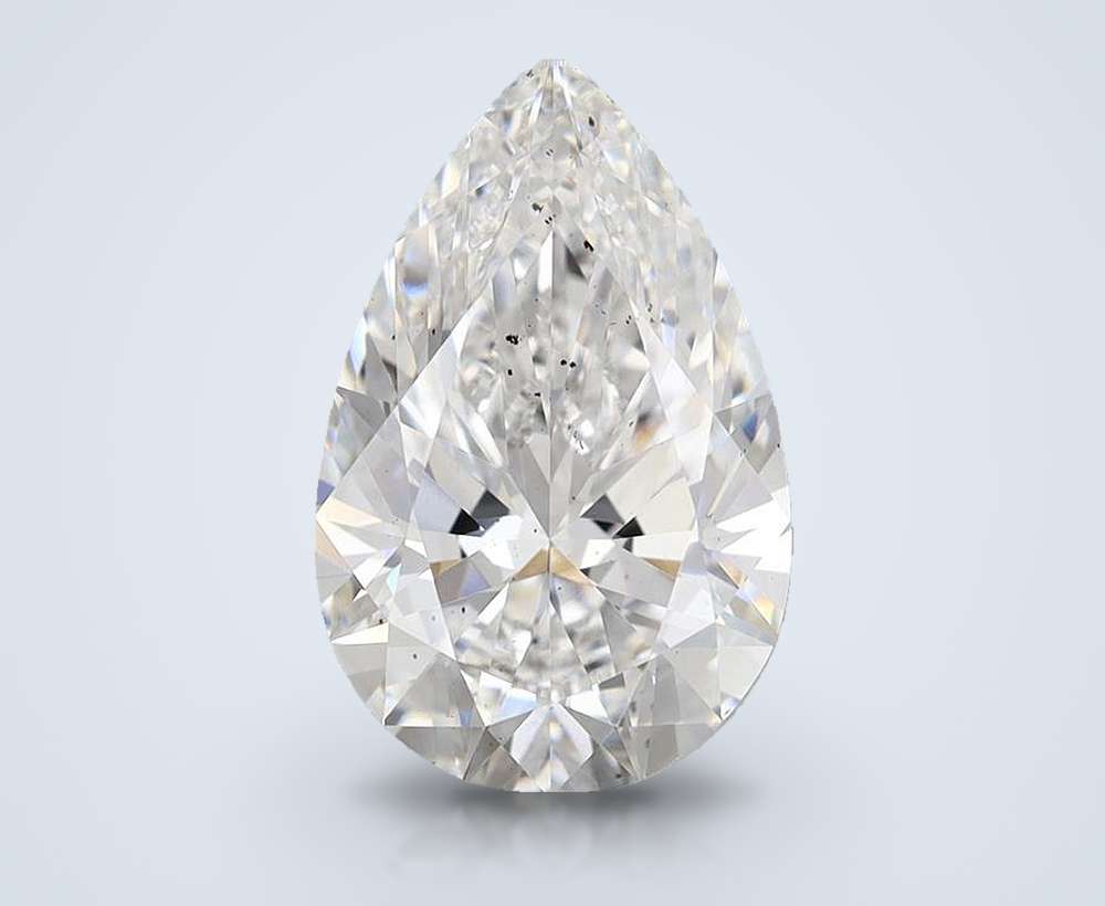 4.00 Carat Pear Lab Diamond