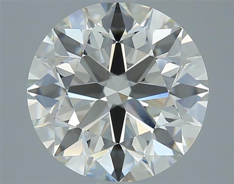 2.80ct J VS1 Rare Carat Ideal Cut Round Diamond