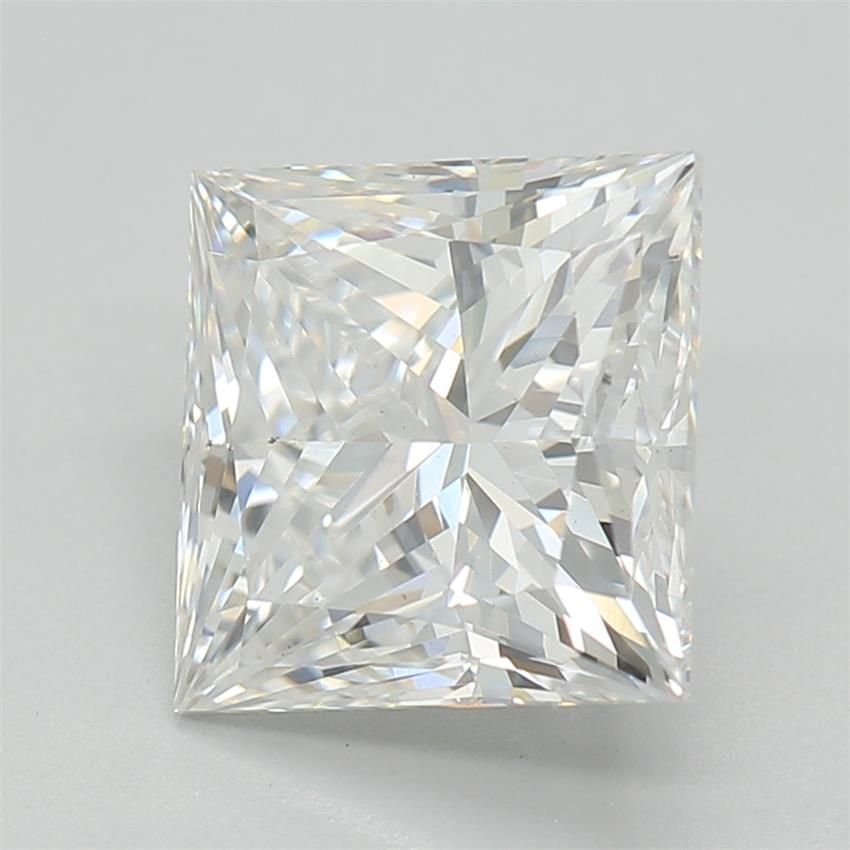 1.56ct F VS1 Rare Carat Ideal Cut Princess Lab Grown Diamond