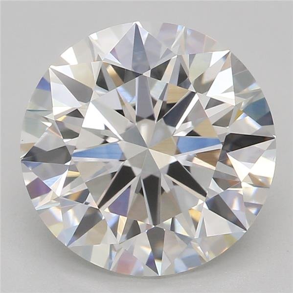 2.55ct E VVS2 Rare Carat Ideal Cut Round Lab Grown Diamond