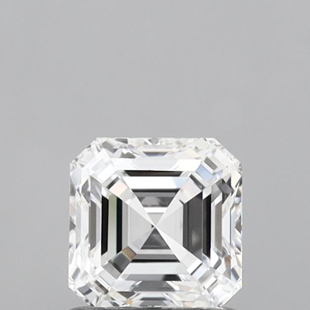 1.04ct E IF Rare Carat Ideal Cut Asscher Lab Grown Diamond