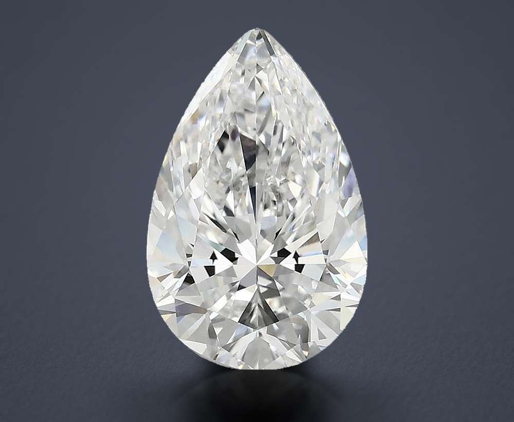 2.90 Carat Pear Lab Diamond