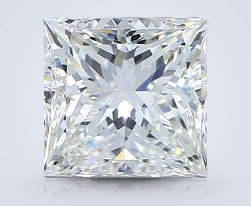 2.50 Carat Princess Natural Diamond