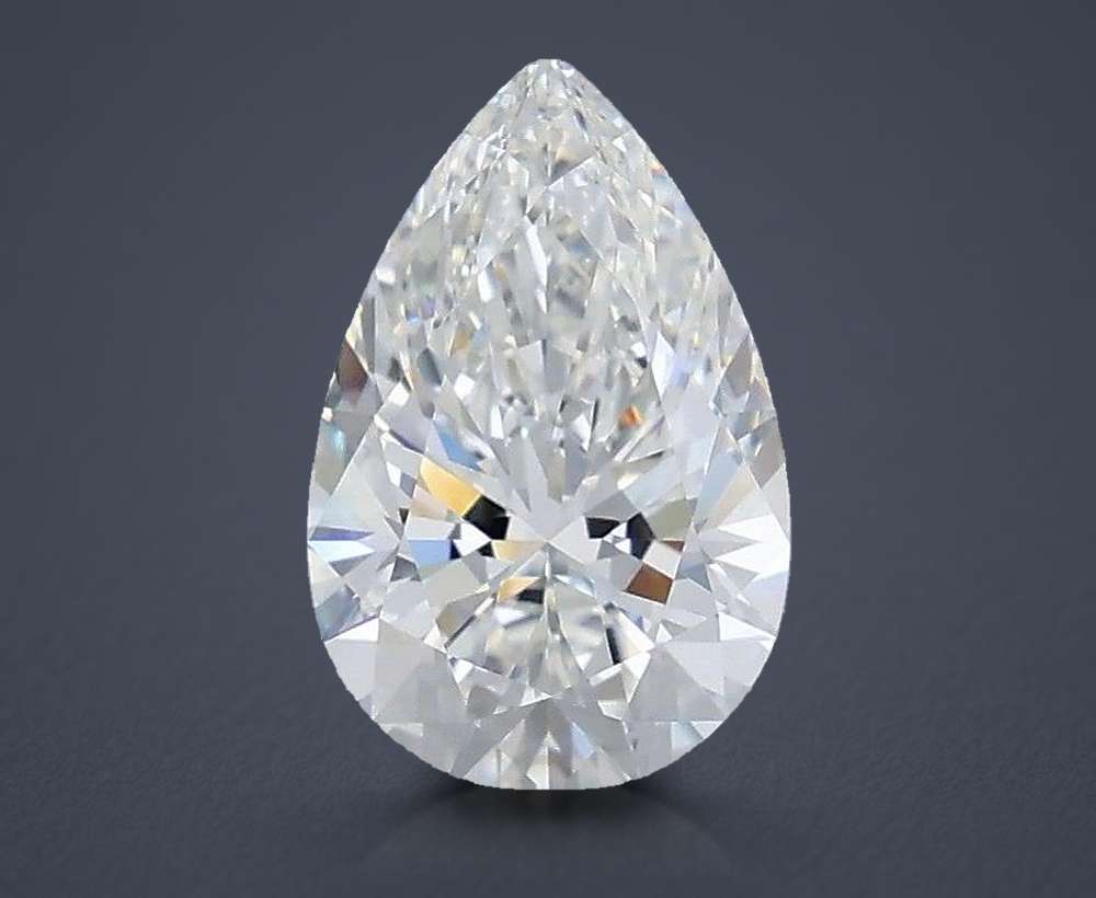 1.22 Carat Pear Lab Diamond