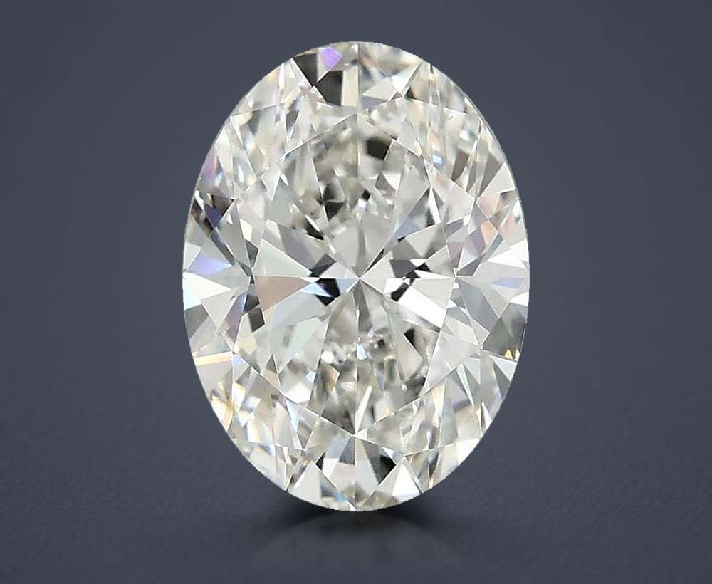 2.47 Carat Oval Lab Diamond