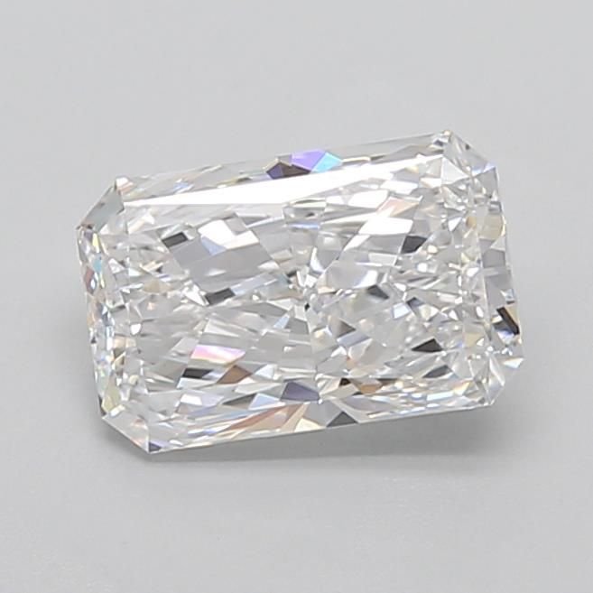 2.72ct D VVS2 Rare Carat Ideal Cut Radiant Lab Grown Diamond