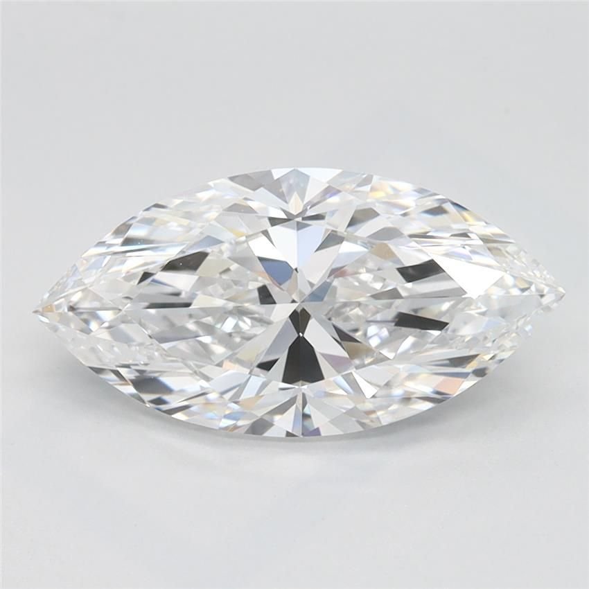 2.00ct D VVS1 Rare Carat Ideal Cut Marquise Lab Grown Diamond