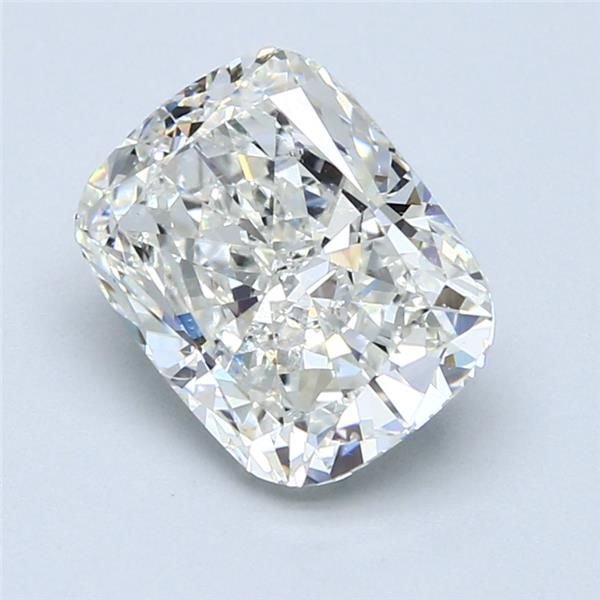 3.01ct J SI1 Very Good Cut Cushion Diamond