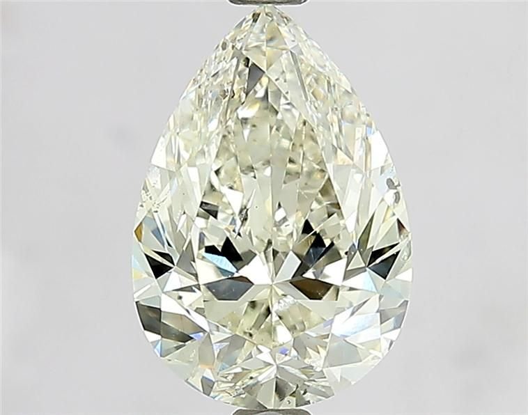 2.01ct K SI2 Rare Carat Ideal Cut Pear Diamond