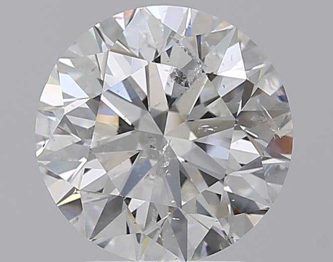 3.01ct E SI2 Excellent Cut Round Diamond