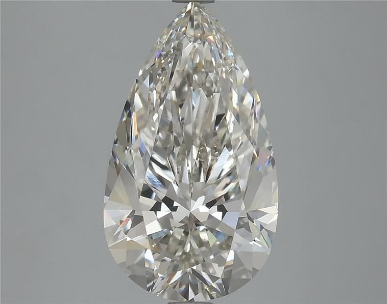 4.20ct I VS1 Good Cut Pear Lab Grown Diamond