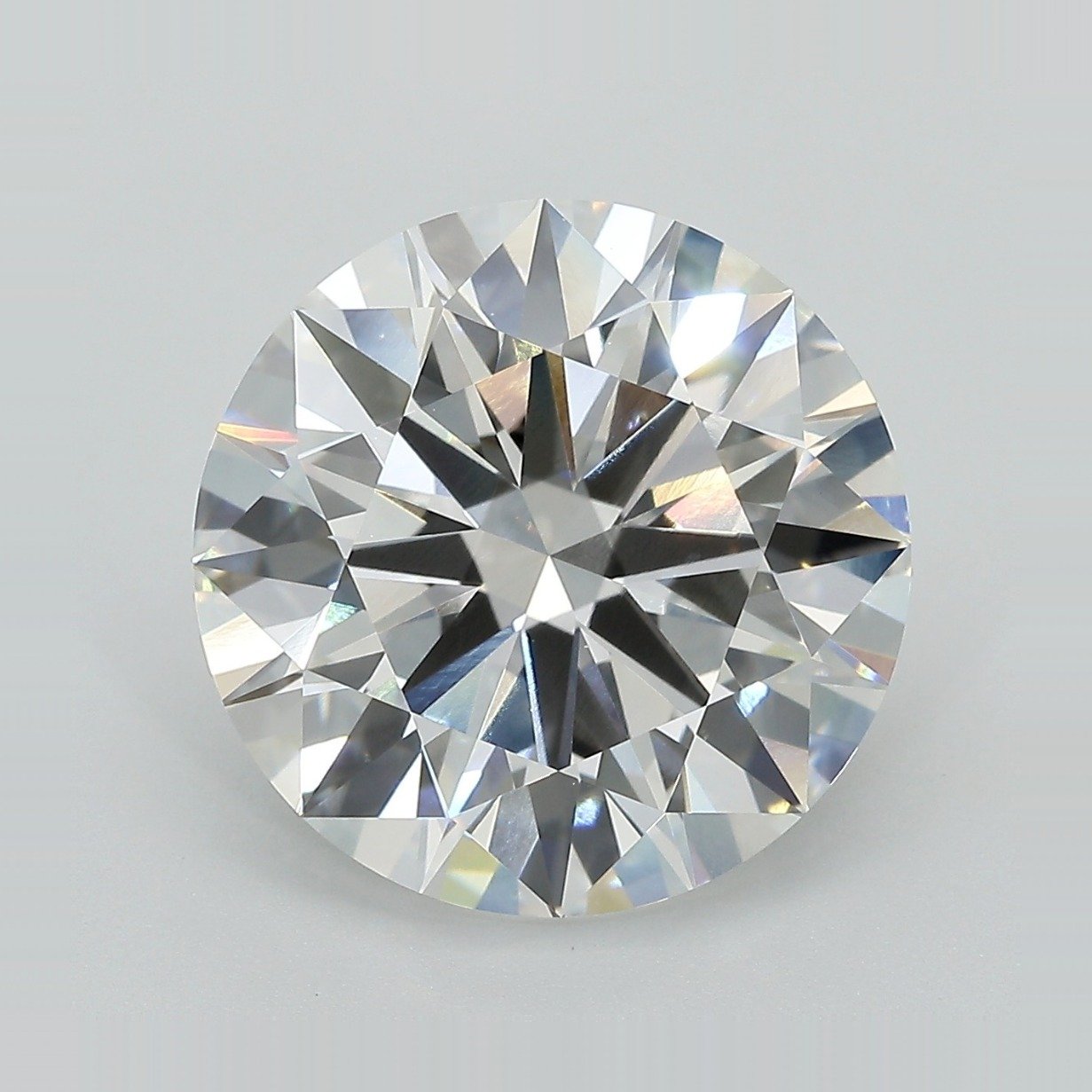 8.39ct F VVS2 Rare Carat Ideal Cut Round Lab Grown Diamond