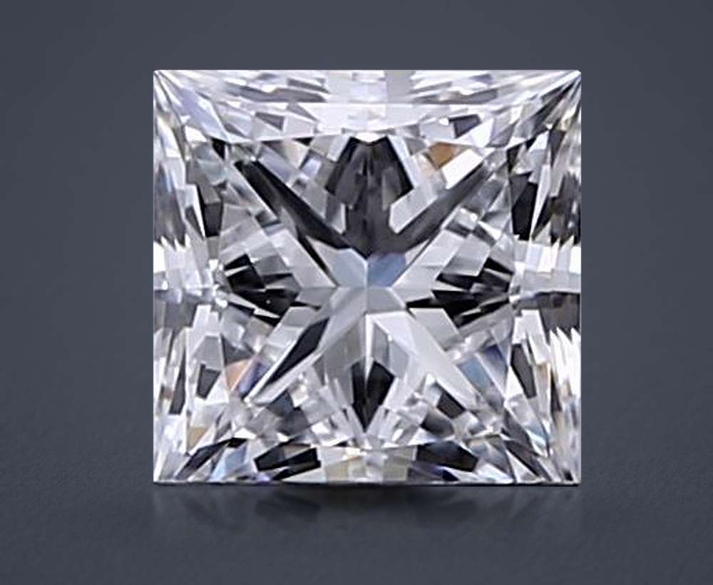 0.54 Carat Princess Lab Diamond
