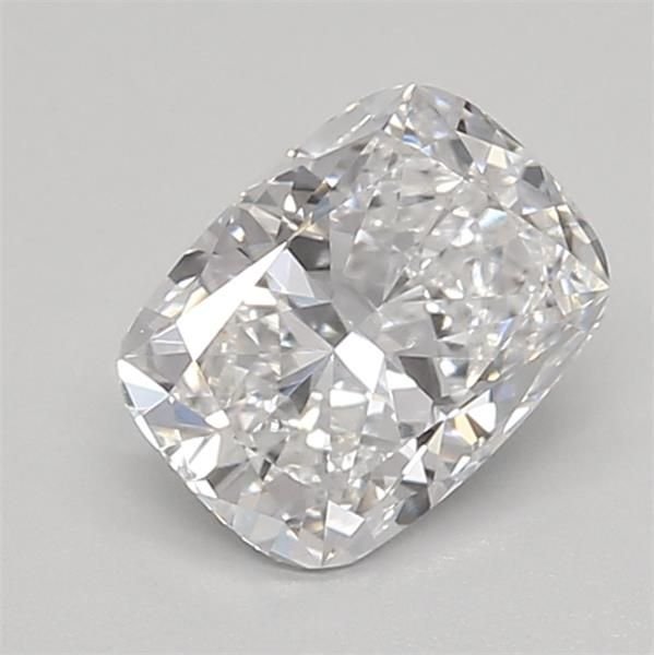 0.84ct D VVS2 Rare Carat Ideal Cut Cushion Lab Grown Diamond