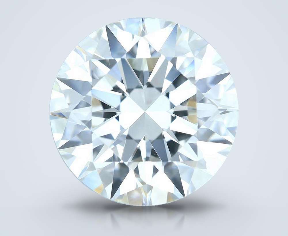 7.02 Carat Round Natural Diamond