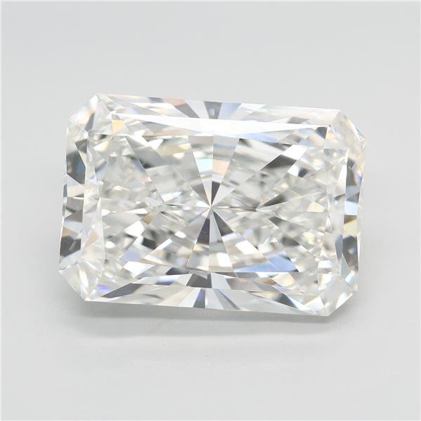 11.09ct G VVS2 Rare Carat Ideal Cut Radiant Lab Grown Diamond