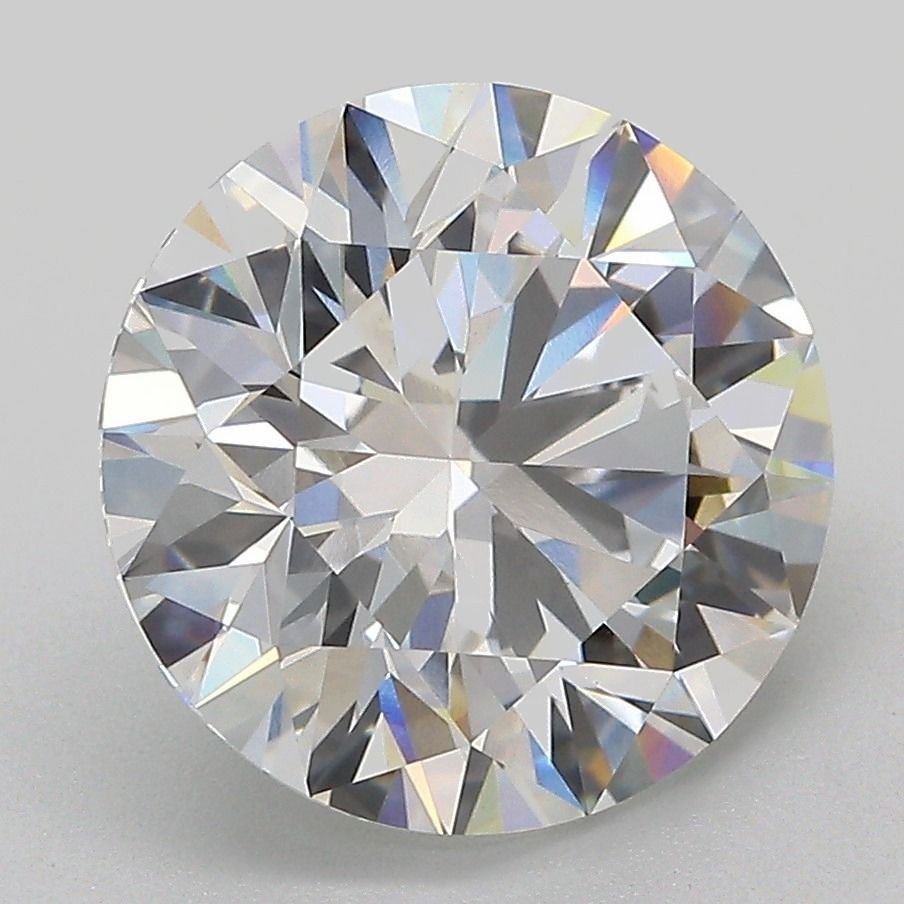 4.39ct D VS1 Rare Carat Ideal Cut Round Lab Grown Diamond