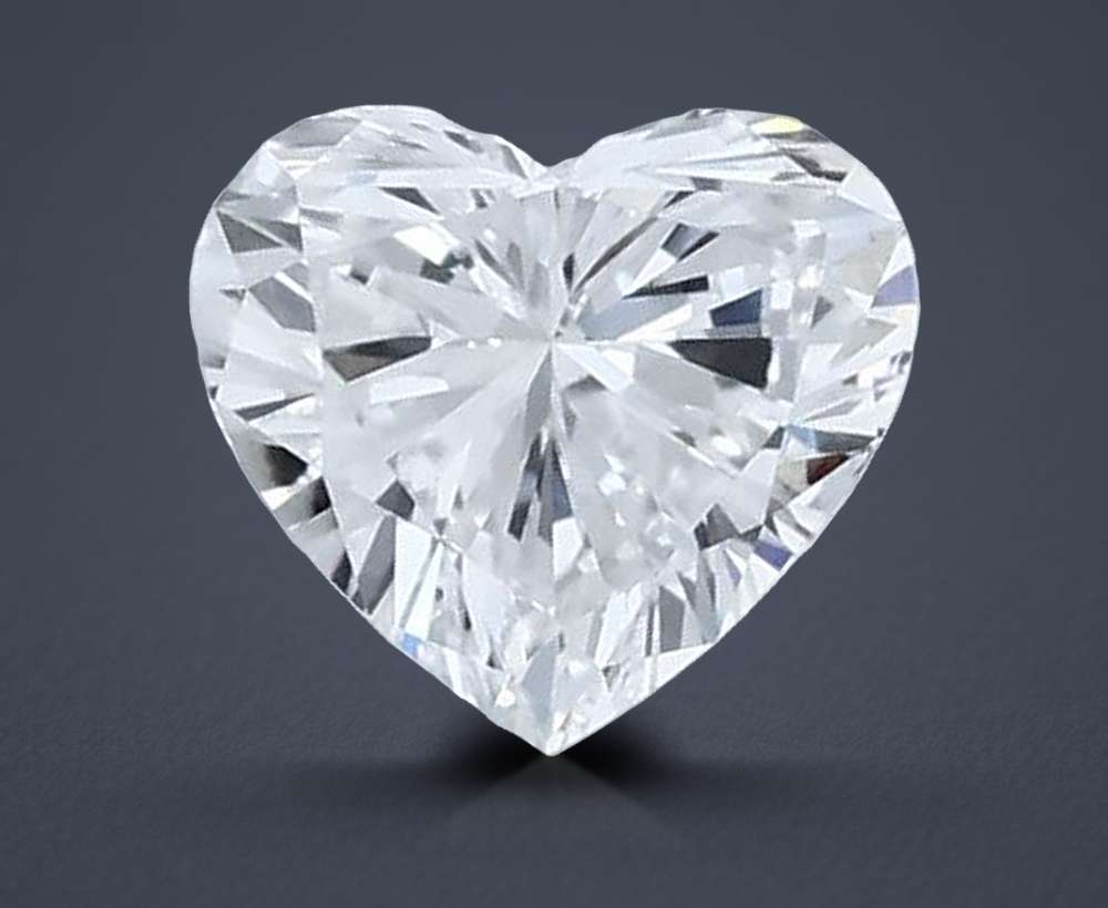 0.43 Carat Heart Lab Diamond