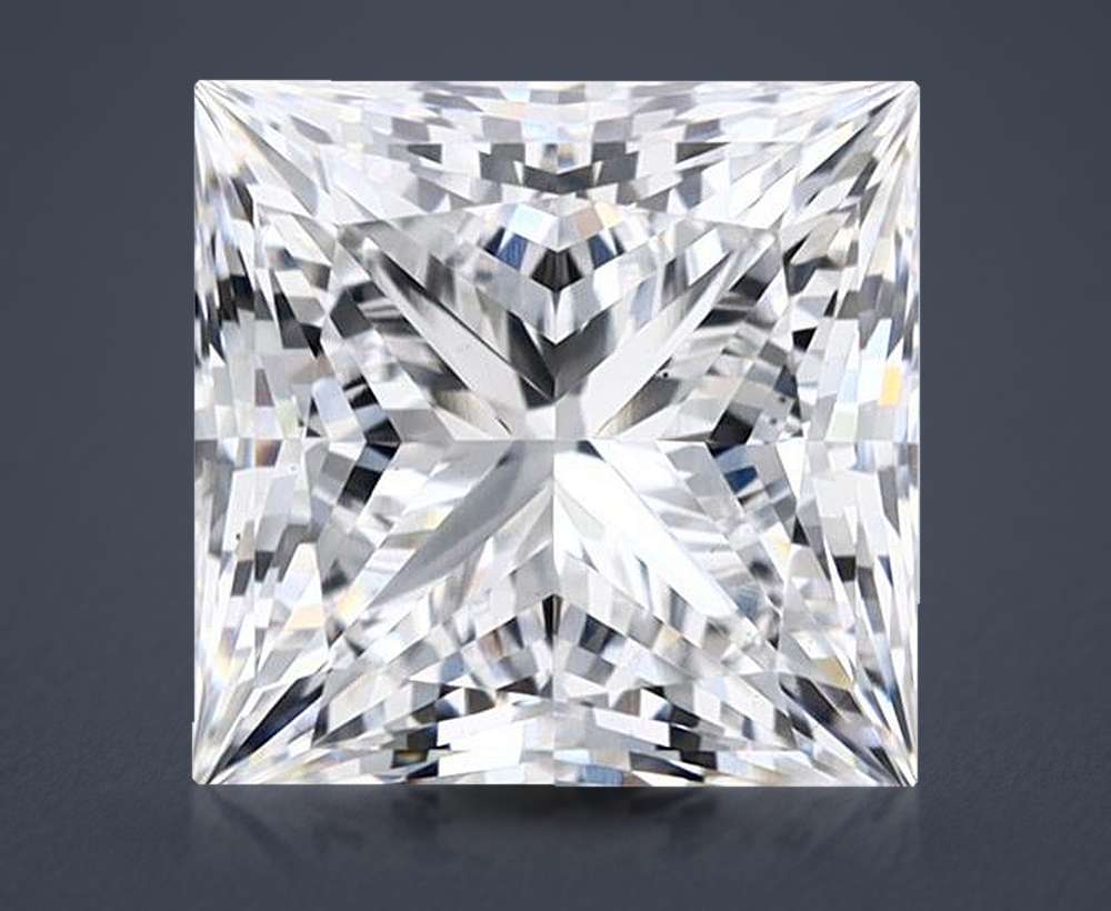 3.08 Carat Princess Lab Diamond