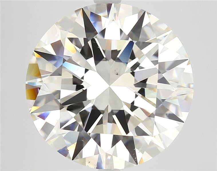 8.10ct J SI1 Rare Carat Ideal Cut Round Diamond