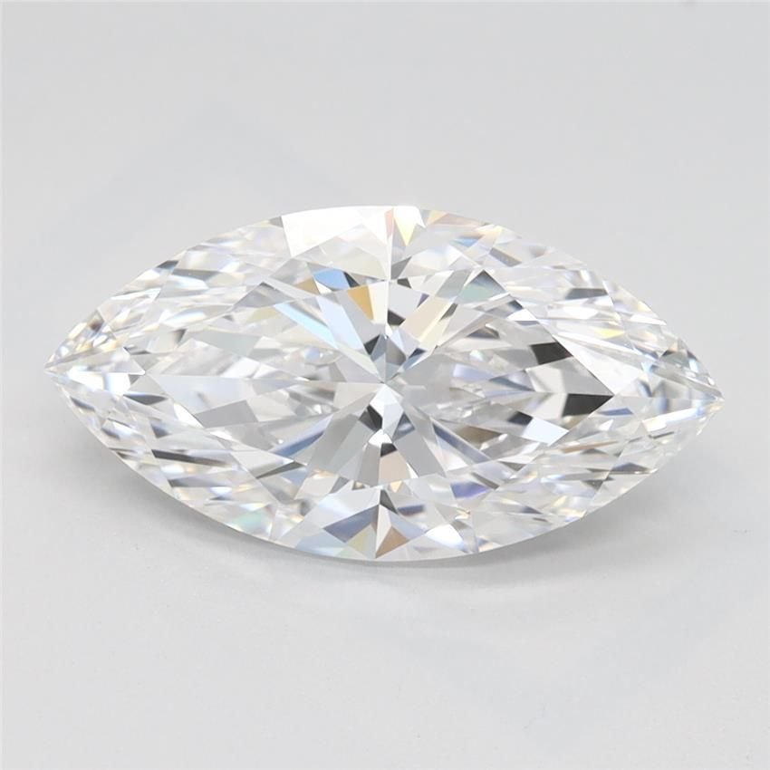 2.05ct D VVS1 Very Good Cut Marquise Lab Grown Diamond