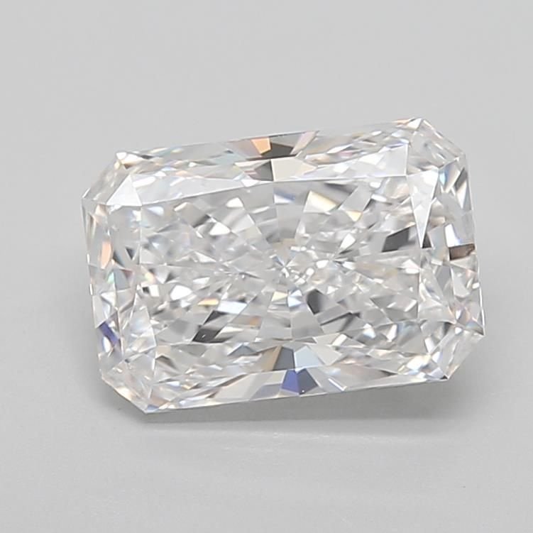 4.42ct D VVS1 Rare Carat Ideal Cut Radiant Lab Grown Diamond